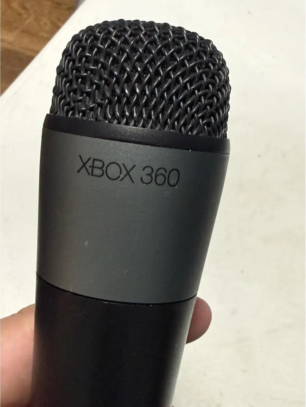 Microsoft Wireless Microphone For Xbox 360 Black Tested!! Model 1380